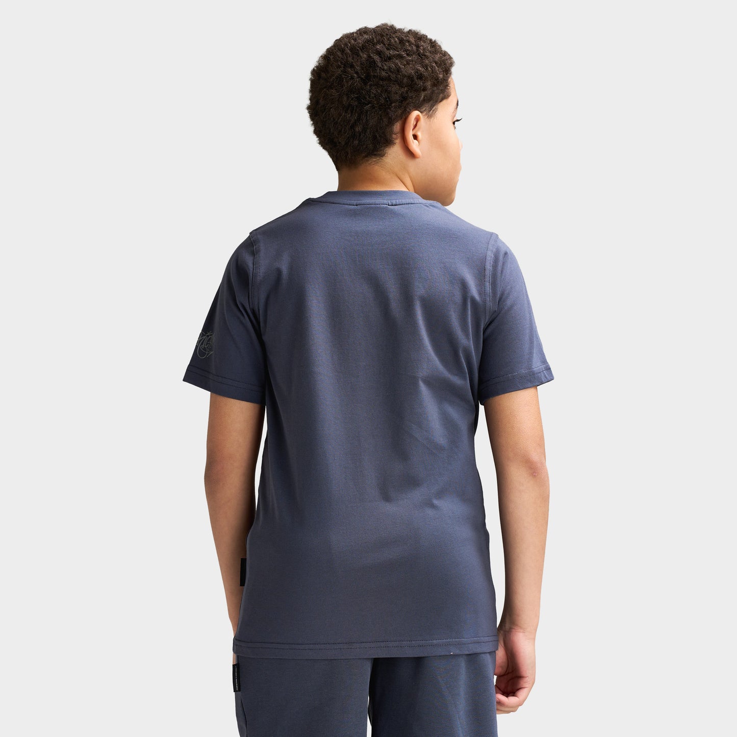 Hoodrich Junior Garçons Lyceum T-shirt Bleu Ombré/ Blanc - Monument