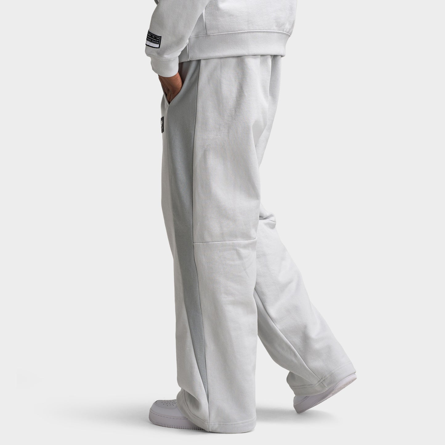 Nike Air Fleece Pants Photon Dust / Light Smoke Grey - Hyper Royal