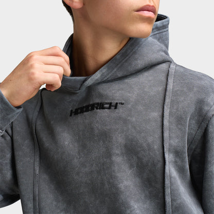 Hoodrich Chandail à capuchon ample pour junior / Asphalt