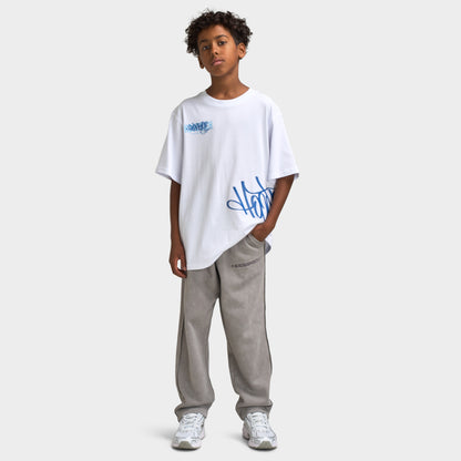 Hoodrich Juniors' Climb Oversized T-Shirt / White