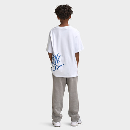 Hoodrich Juniors' Climb Oversized T-Shirt / White