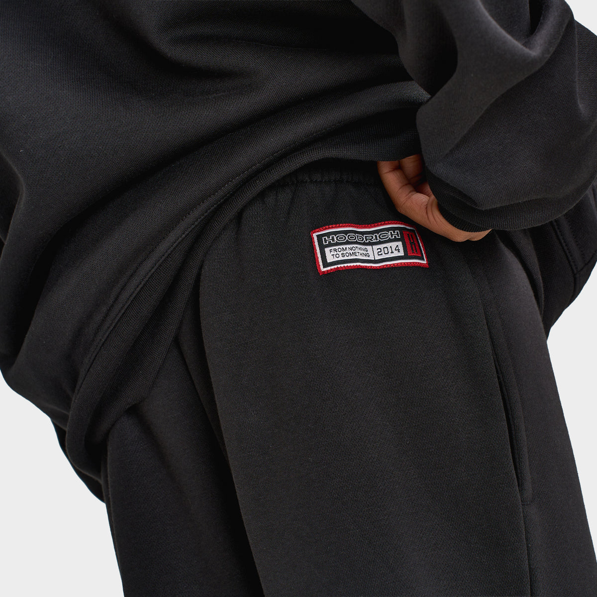 Hoodrich Junior Beacon Pantalon Jogger Surdimensionné Beacon / Noir