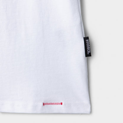 Hoodrich Juniors' Gothic T-Shirt White / Black - Lychee