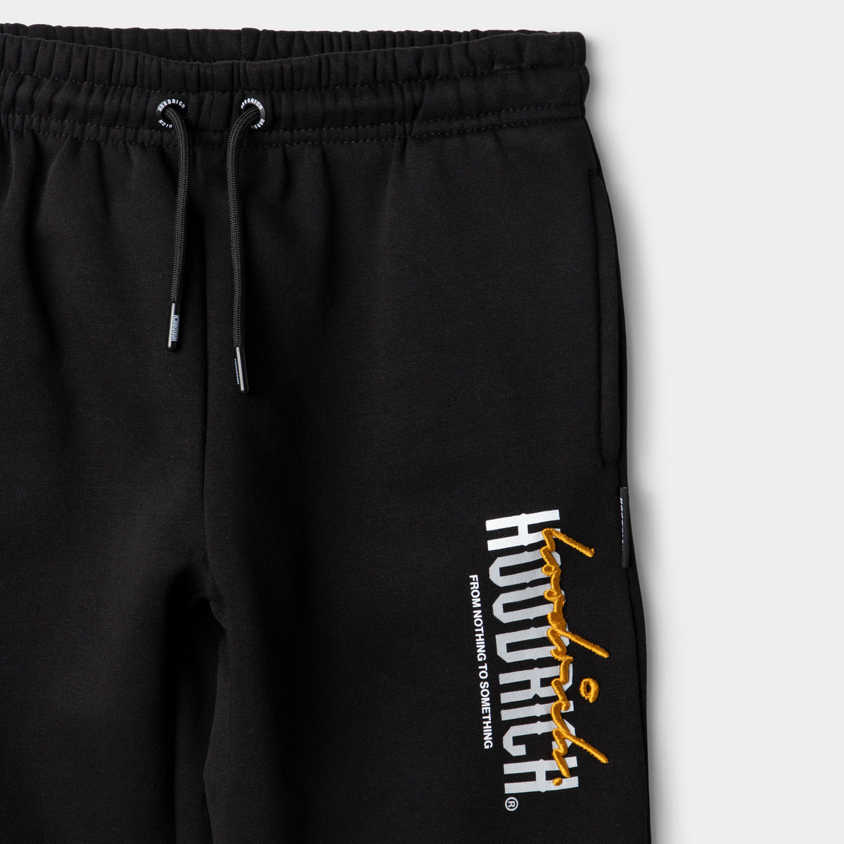 Hoodrich Junior Boys' Certify V2 Joggers  Black / White - Quiet Grey