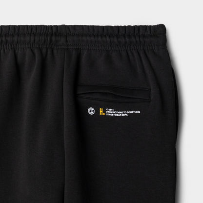 Hoodrich Junior Boys' Certify V2 Joggers  Black / White - Quiet Grey