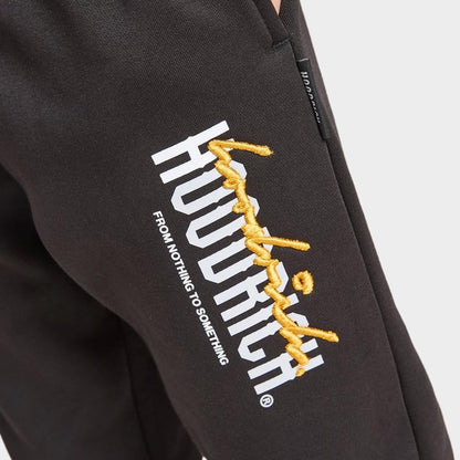 Hoodrich Junior Boys' Certify V2 Joggers  Black / White - Quiet Grey