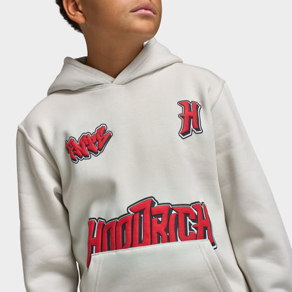 Hoodrich Juniors' Blast Astro Pullover Hoodie / Grey