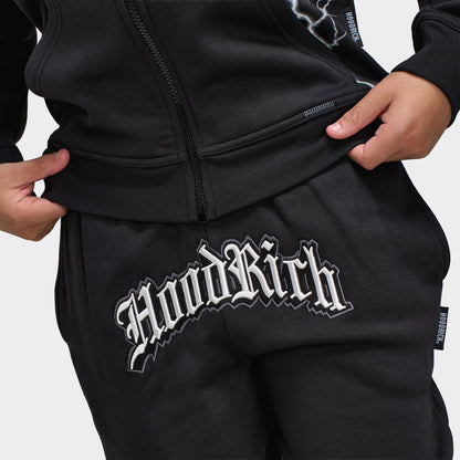 Hoodrich Juniors' Dark Lightning Open Hem / Black