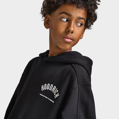 Hoodrich Junior Drax Chandail à Capuchon Surdimensionné / Noir