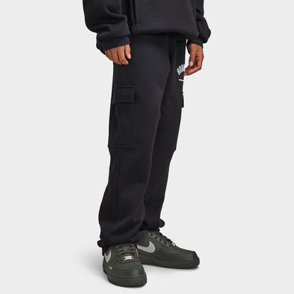 Hoodrich Junior Drax Pantalon de jogging Surdimensionné à Ourlet Ouvert / Noir