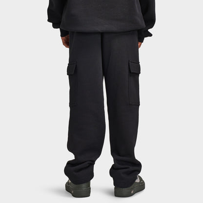 Hoodrich Junior Drax Pantalon de jogging Surdimensionné à Ourlet Ouvert / Noir