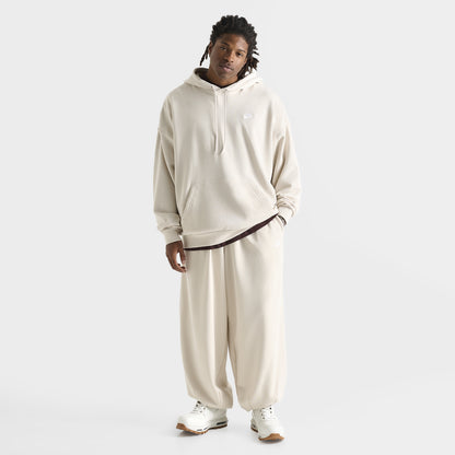 Nike Club Fleece Oversized Pantalon en tissu éponge Lt Orewood Brn / Lt Orewood Brn - Blanc