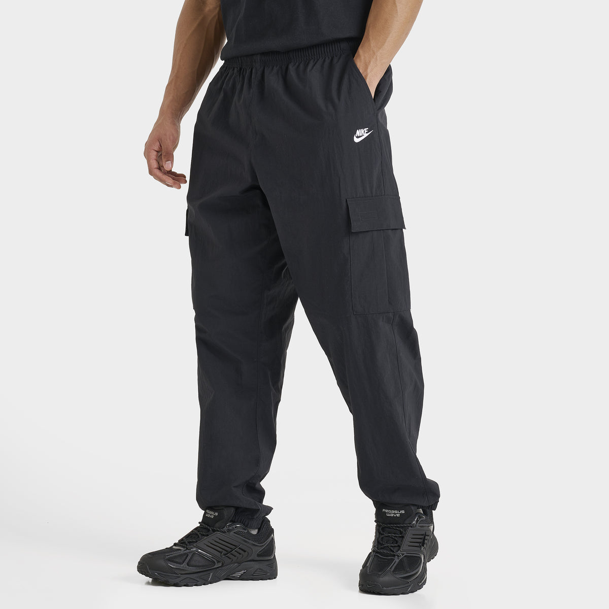 Nike Club Woven Cargo Pants Black Black – JD Sports