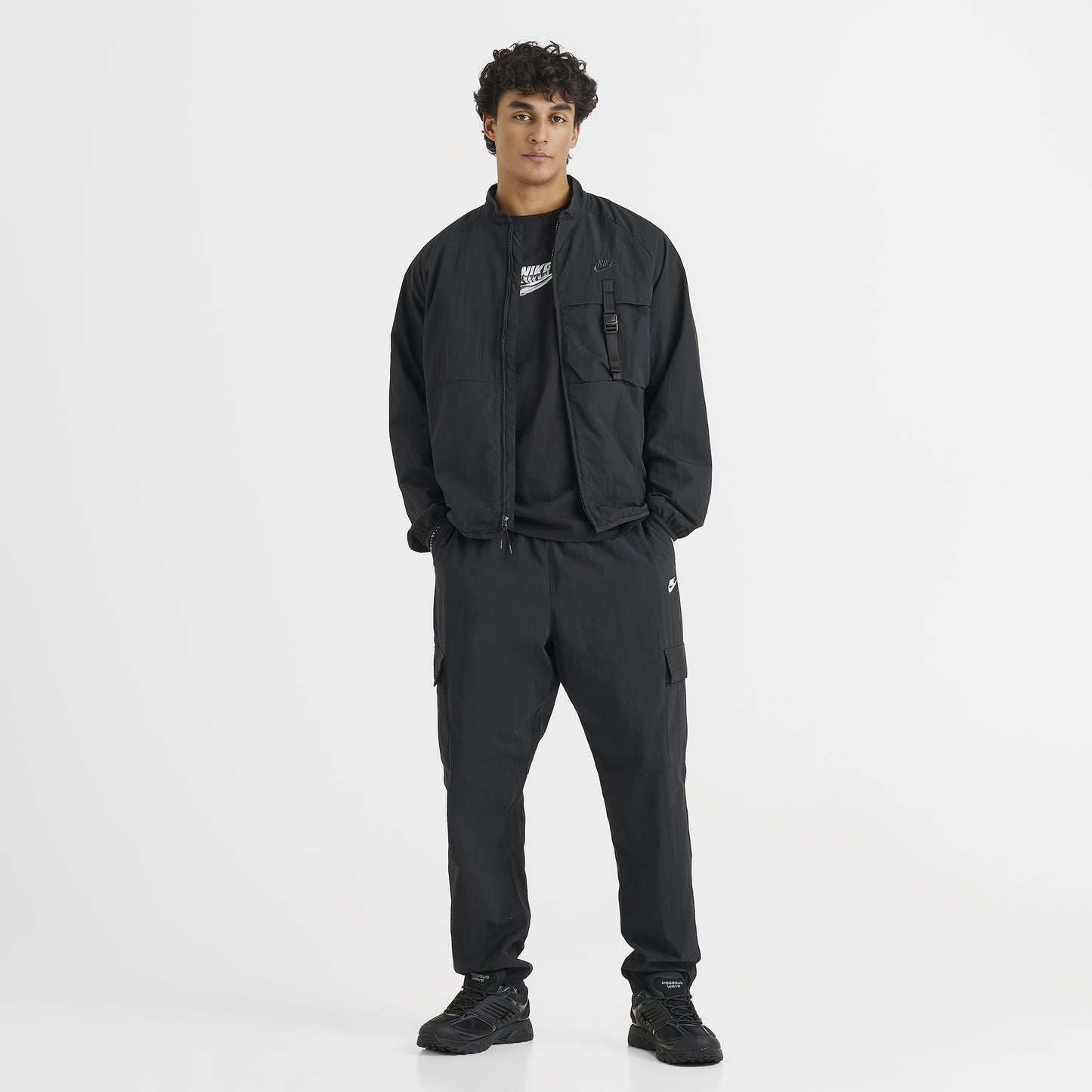 Nike Club Woven Cargo Pants Black / Black