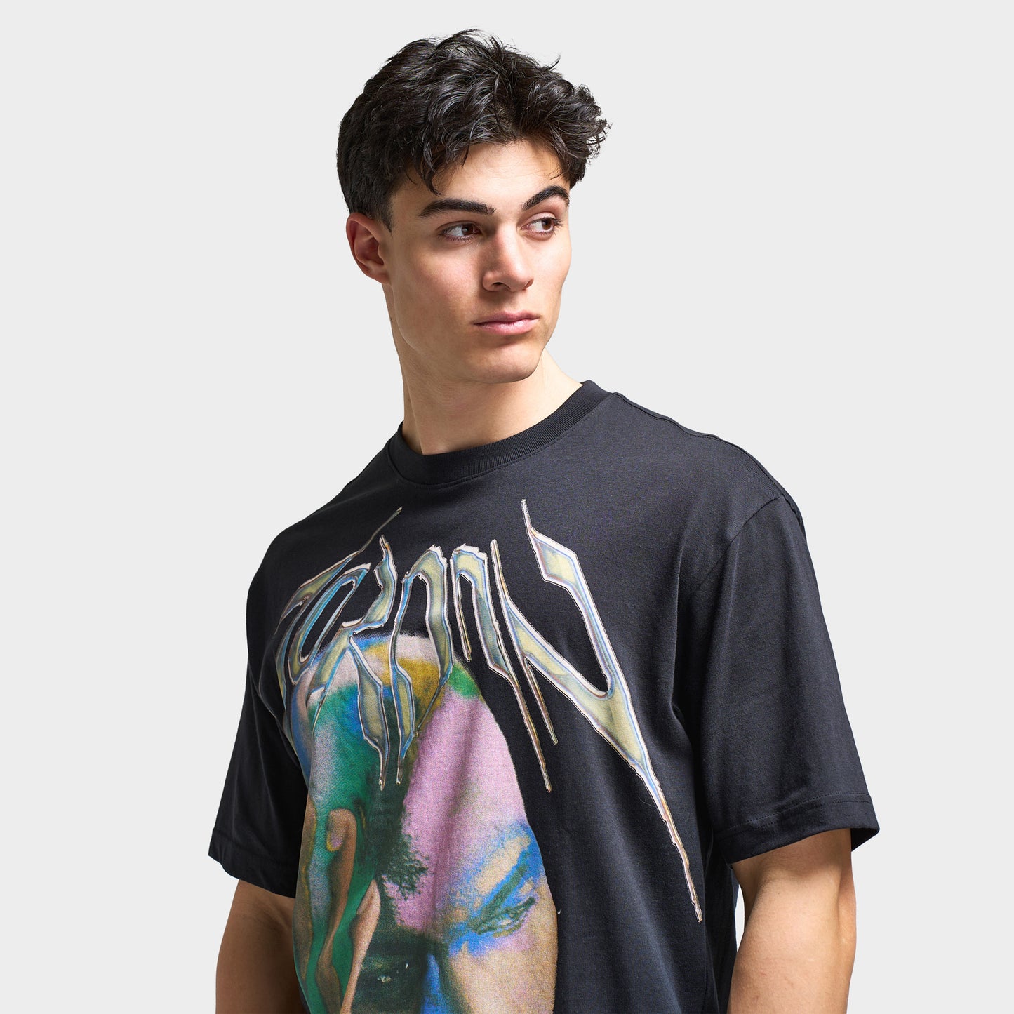 Jordan Dri-FIT Think Graphic T-Shirt Noir / Blanc
