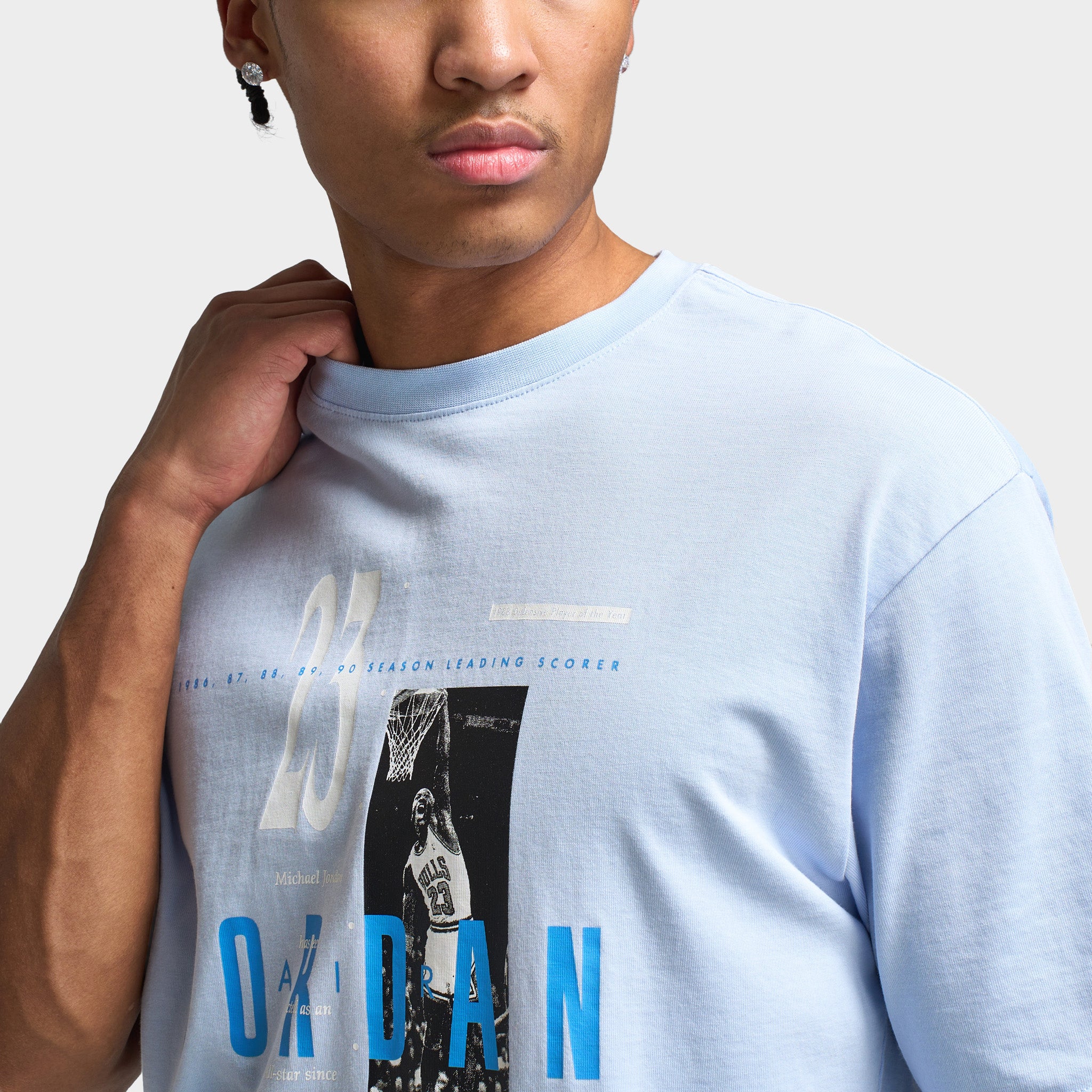 Jordan Reissue Graphic T-Shirt Hydrogen Blue / White – JD Sports