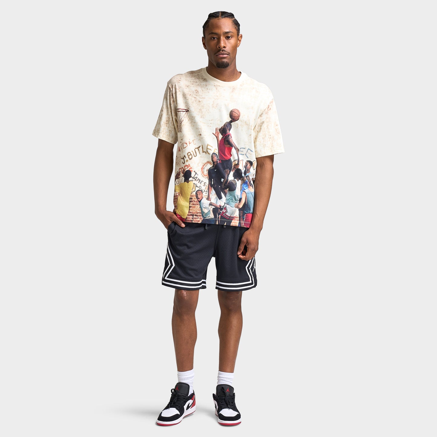 Jordan 85 Graphic T-Shirt Sail / Legend Light Brown - Redstone