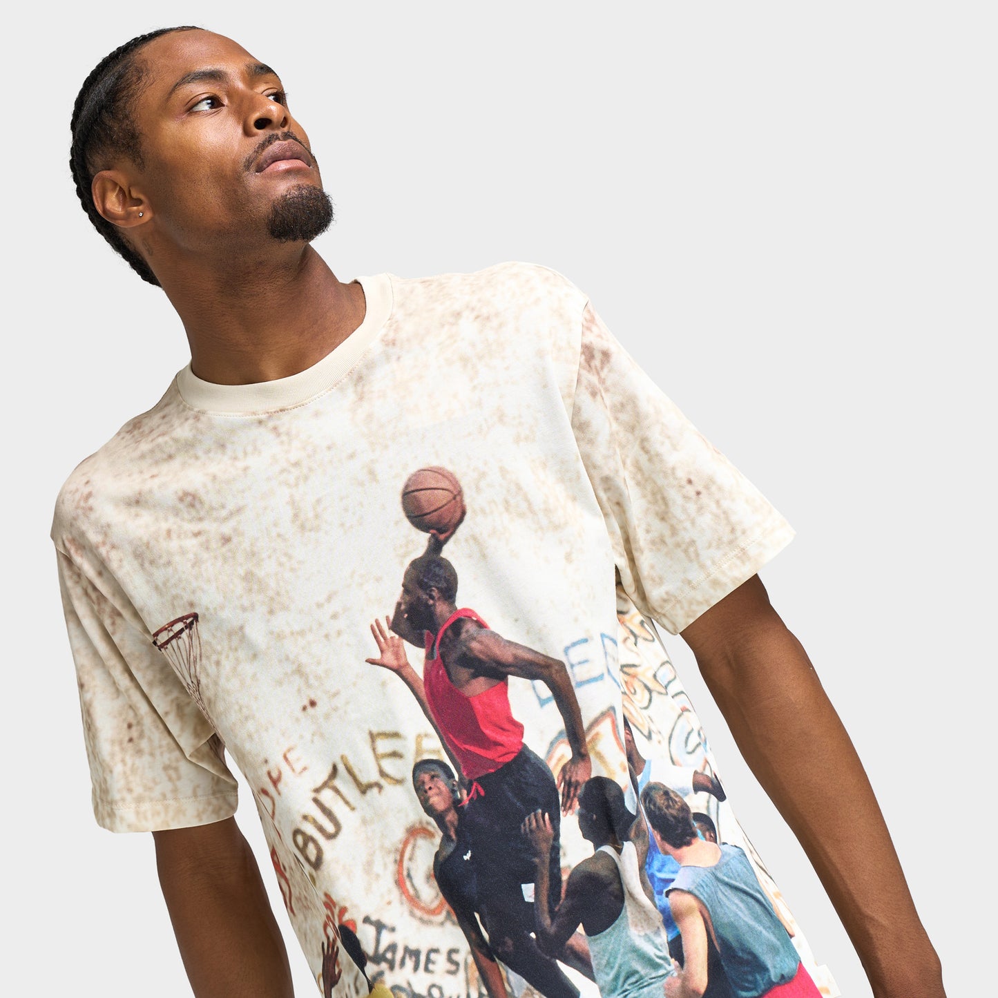 Jordan 85 Graphic T-Shirt Sail / Legend Light Brown - Redstone