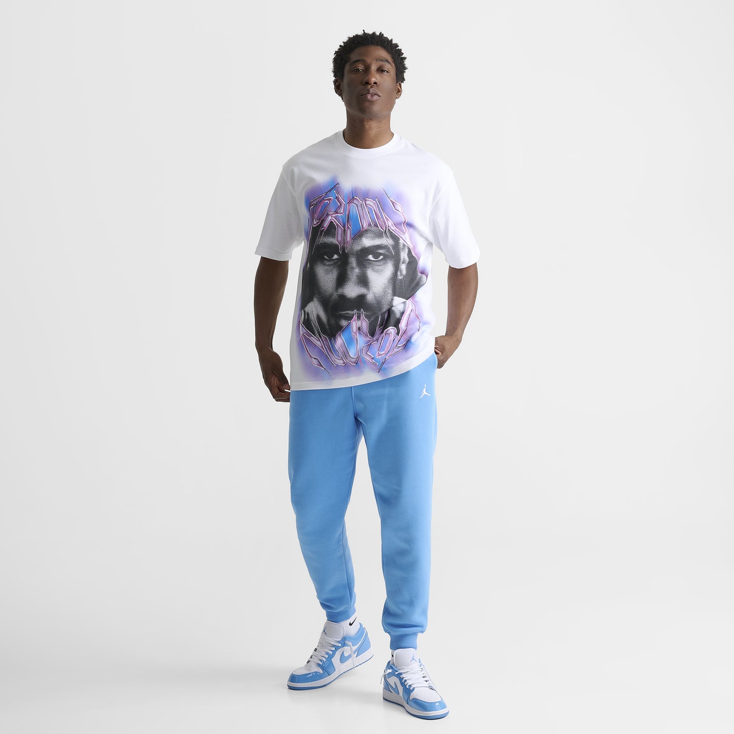 Jordan Sport 85 Dri-FIT Graphic T-Shirt White / Black