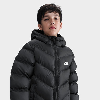 Nike Sportswear Juniors' ADP Therma-FIT Puffer Jacket Black / White