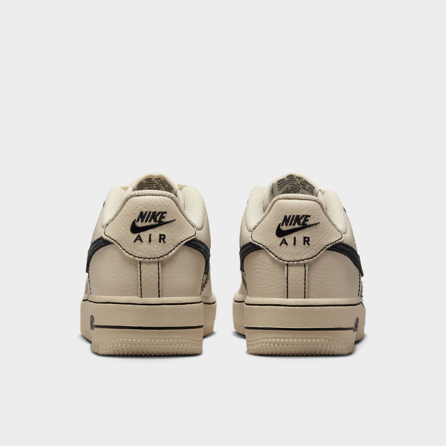 Nike Air Force 1 LV8 4 GS Light Khaki / Black