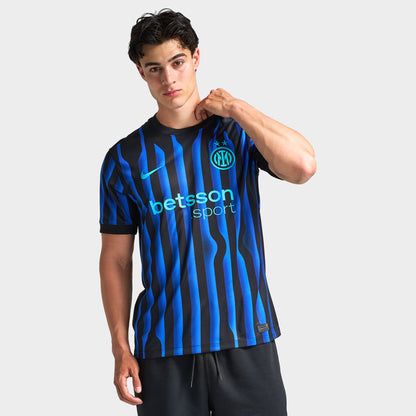 Nike Dri-FIT Inter Milan Home Replica Jersey Lyon Blue / Black - Chlorine Blue