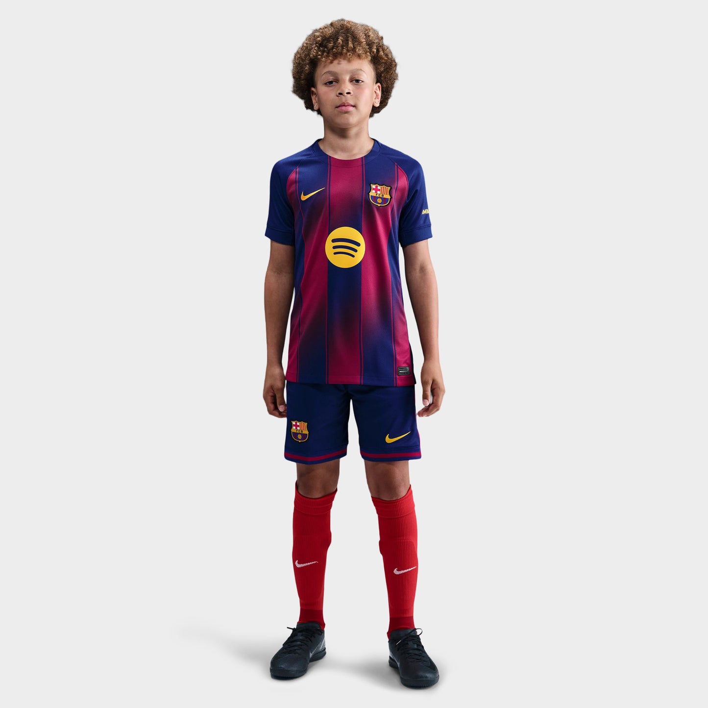 Nike Juniors' FCB 25/26 Jersey Stad / Deep Royal Blue