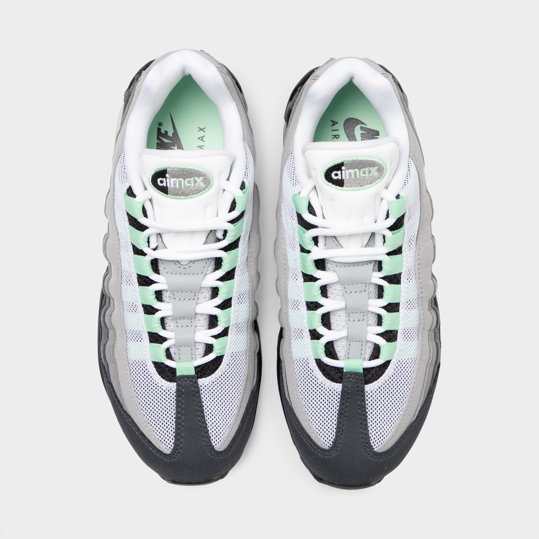Nike Women's Air Max 95 OG Black / Fresh Mint - Medium Grey – JD