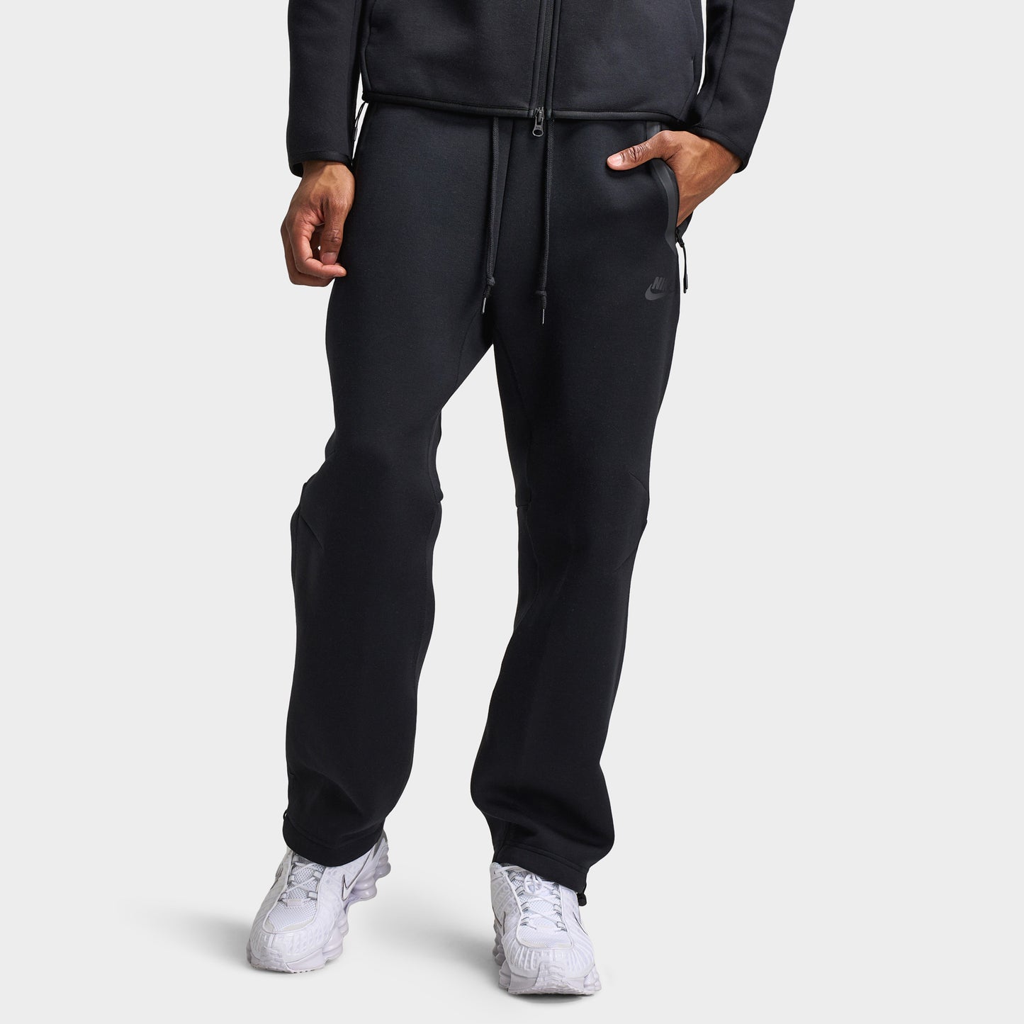 Nike Tech Fleece Open Hem Joggers Black / Black
