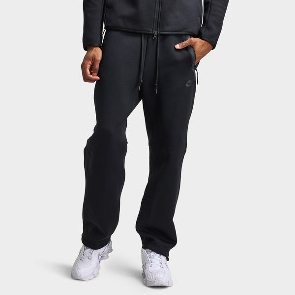 Open Hem Nike Mens Fleece Jogging Bottoms Nike Tech Fleece