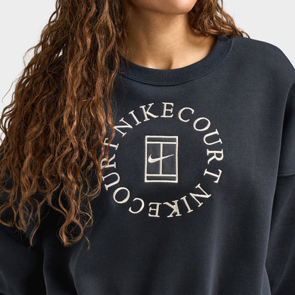 Nike Women's Phoenix Over-Oversized Crewneck Heritage Black / Anthracite