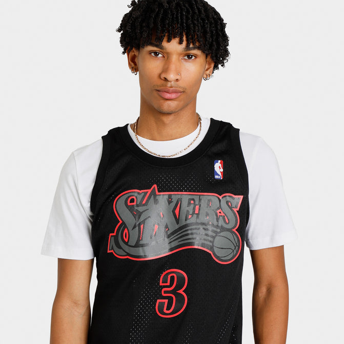 Mitchell & Ness Allen Iverson Dynamic Swingman Jersey / Black | JD