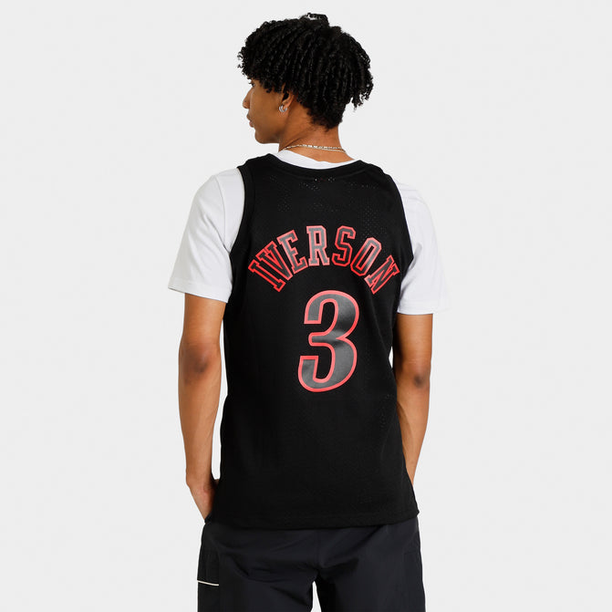 Mitchell & Ness Allen Iverson Dynamic Swingman Jersey / Black | JD