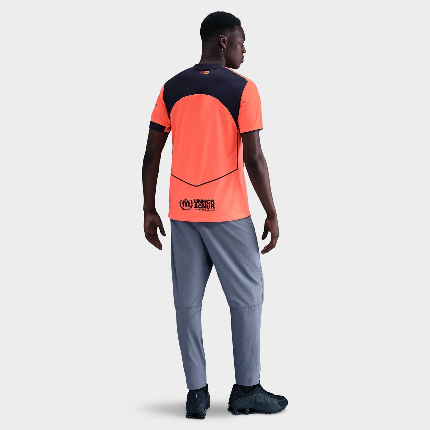 Nike FC Barcelona Dri-FIT 3R Jersey Bright Mango / Midnight Navy