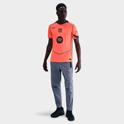 Nike FC Barcelona Dri-FIT 3R Jersey Bright Mango / Midnight Navy