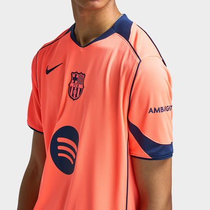 Nike FC Barcelona Dri-FIT 3R Jersey Bright Mango / Midnight Navy