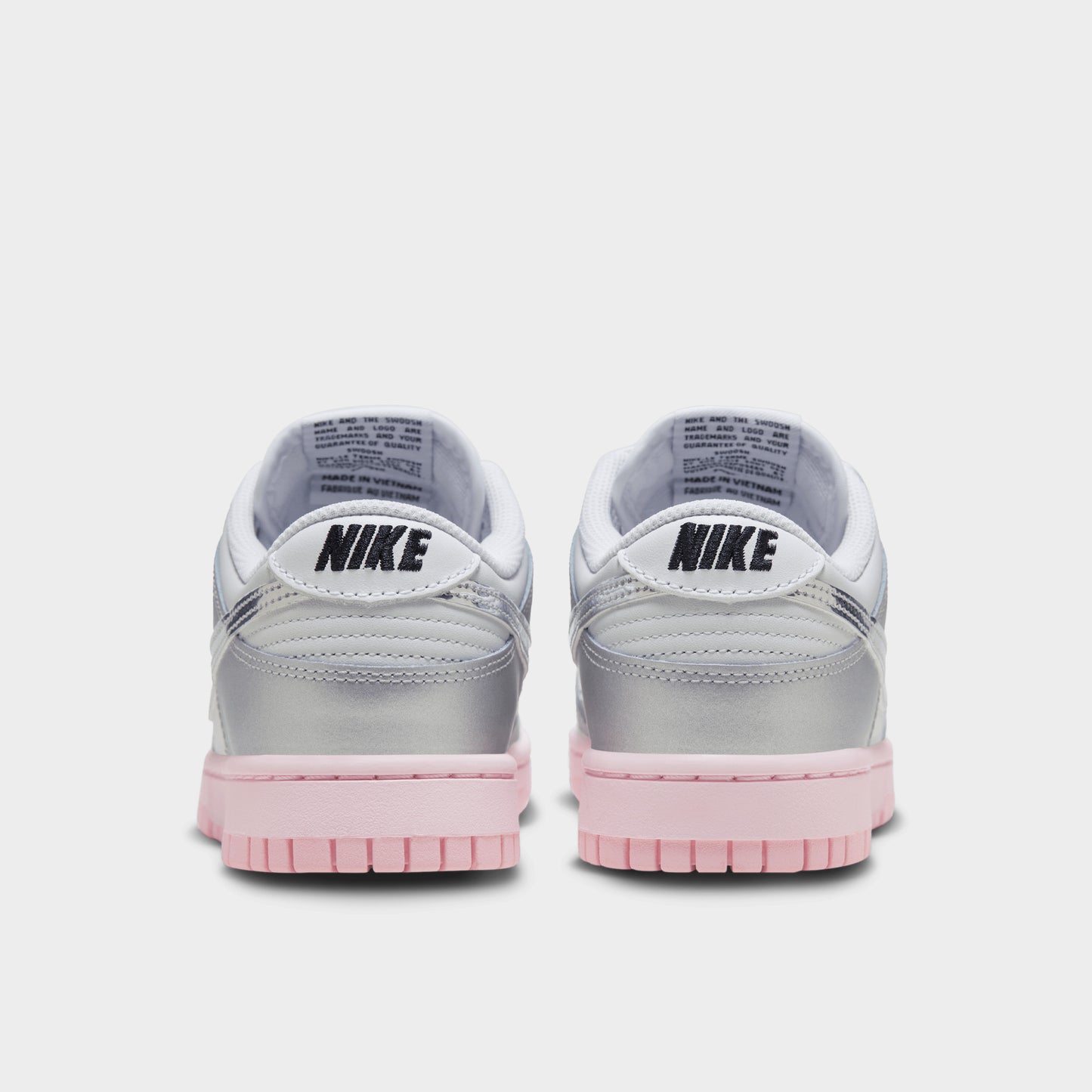 Nike Women's Dunk Low LX Photon Dust / Metallic Silver - Pink Foam