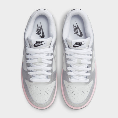 Nike Women's Dunk Low LX Photon Dust / Metallic Silver - Pink Foam