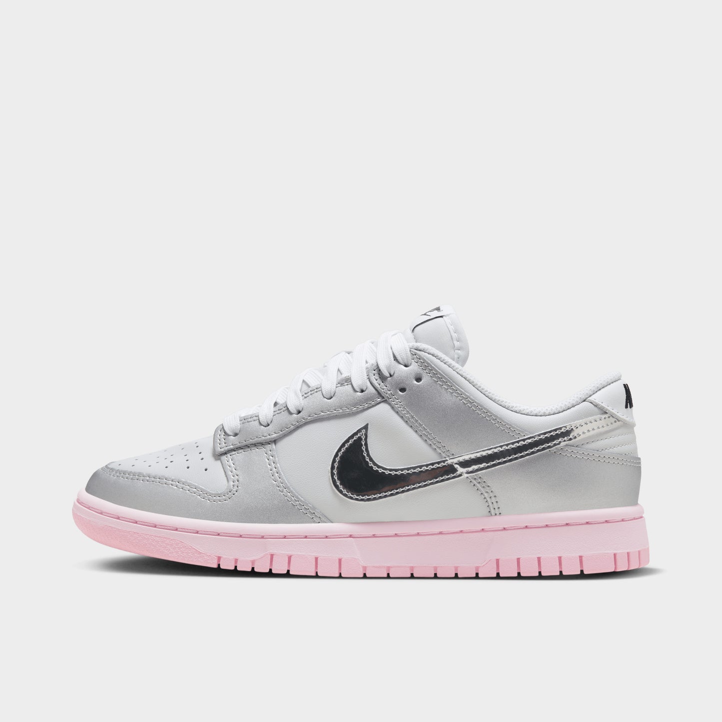 Nike Women's Dunk Low LX Photon Dust / Metallic Silver - Pink Foam