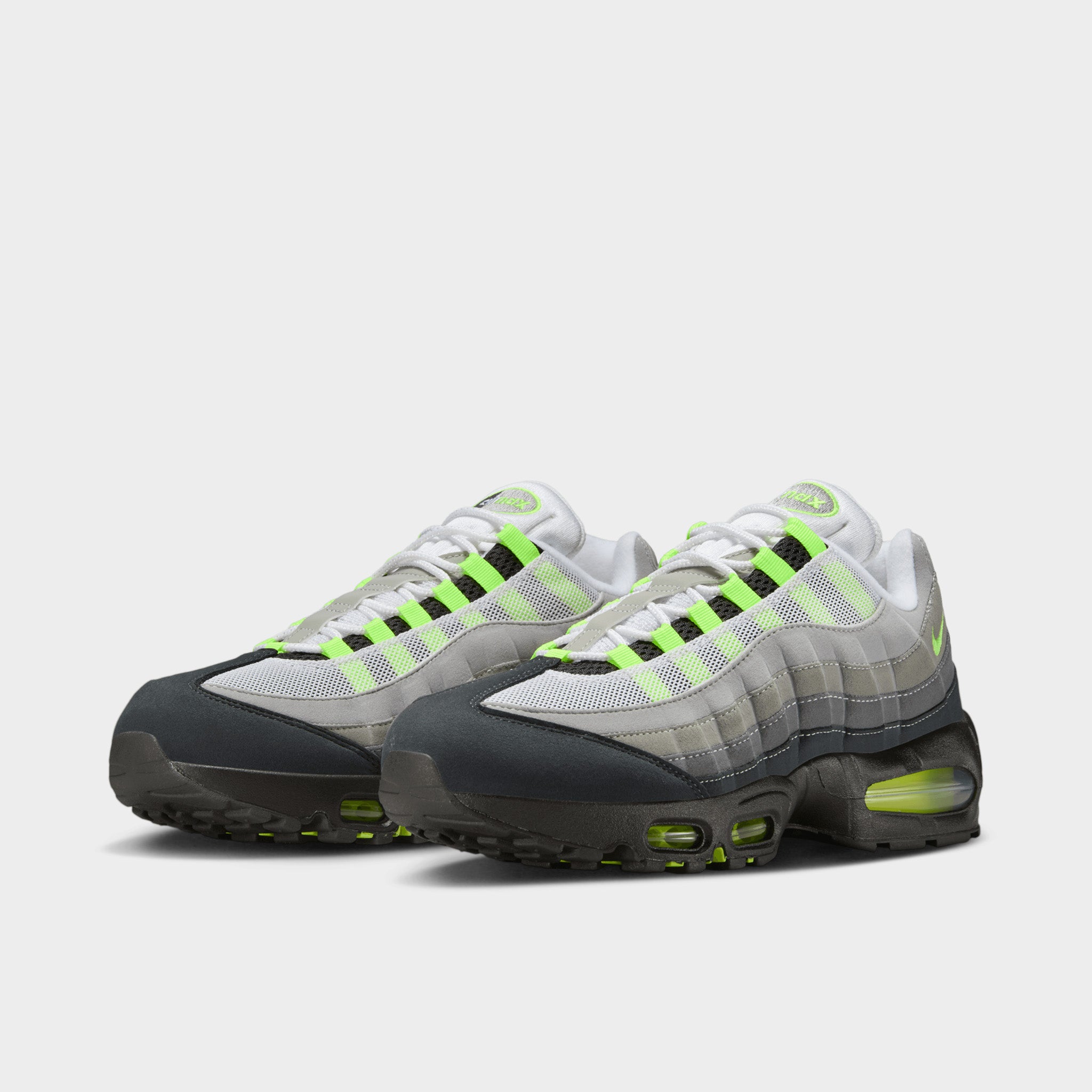 Nike Air Max 95 OG Black / Neon Yellow – JD Sports