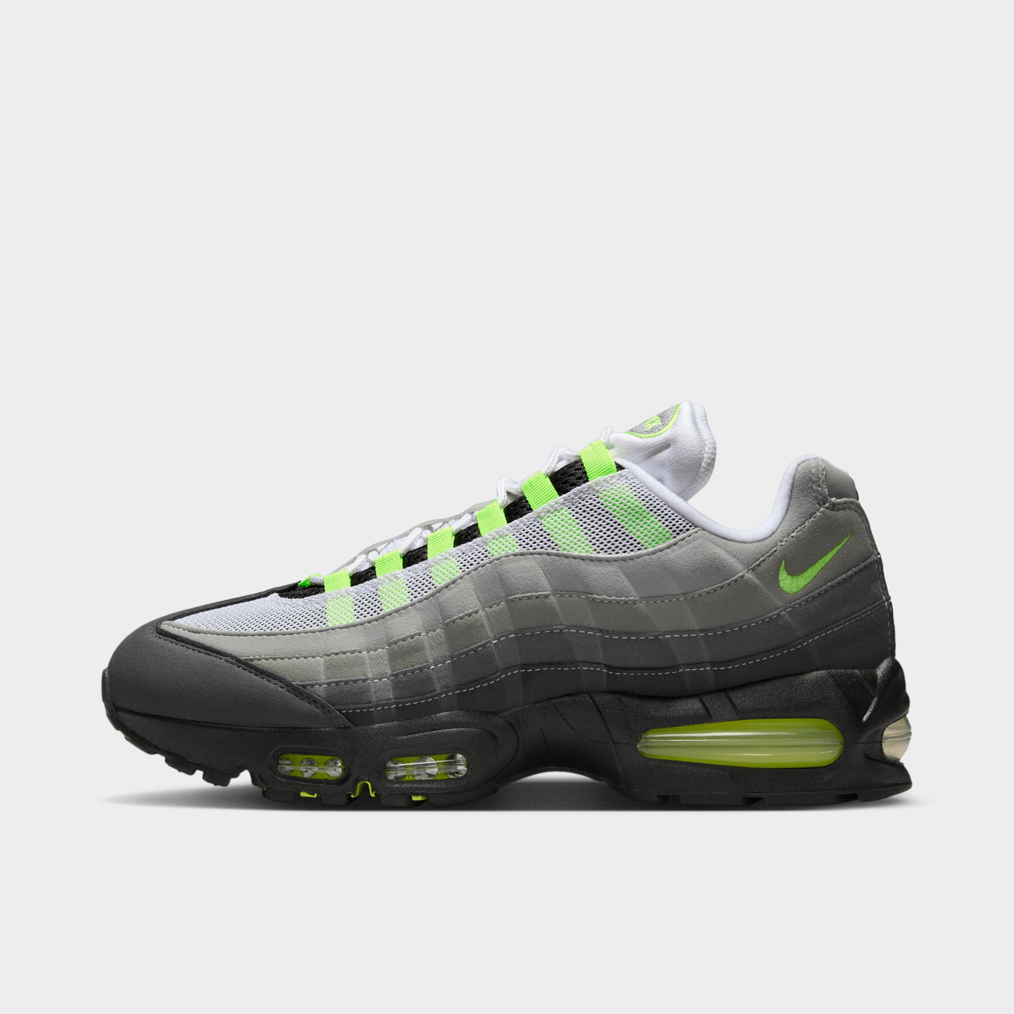 Nike Air Max 95 OG Black / Neon Yellow – JD Sports