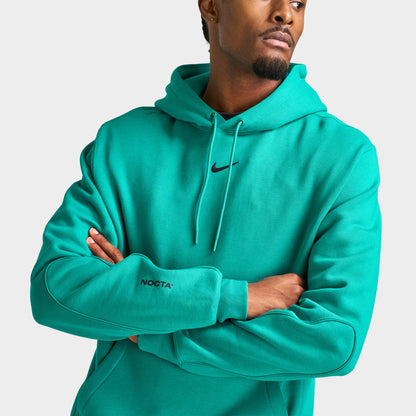 Nike NOCTA Fleece CS Pullover Hoodie Neptune Green / Black