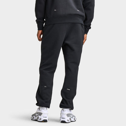  Nike NOCTA Cardinal Pantalon de survêtement en polaire Noir / Noir - Blanc