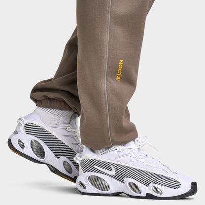 Nike NOCTA Fleece CS Pants Olive Grey / Yellow Ochre