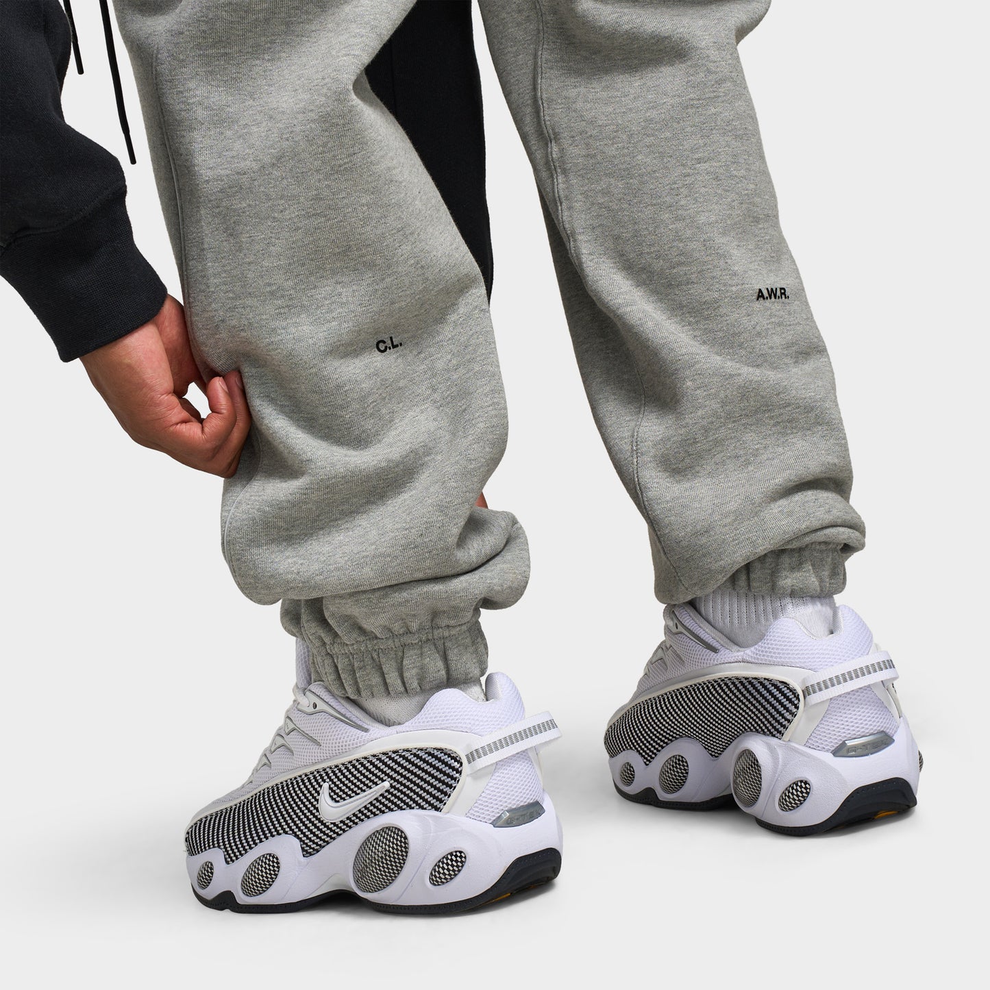 Nike NOCTA Cardinal Fleece Sweatpants Dark Heather Grey / Black