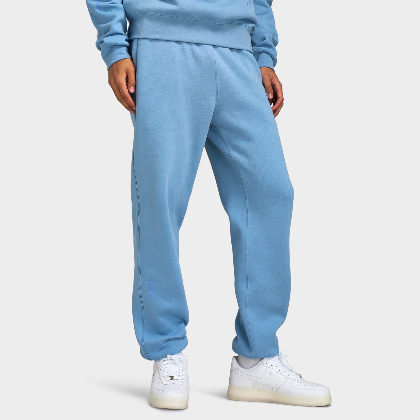Nike NOCTA Bas de survêtement en polaire CS / Bleu travail