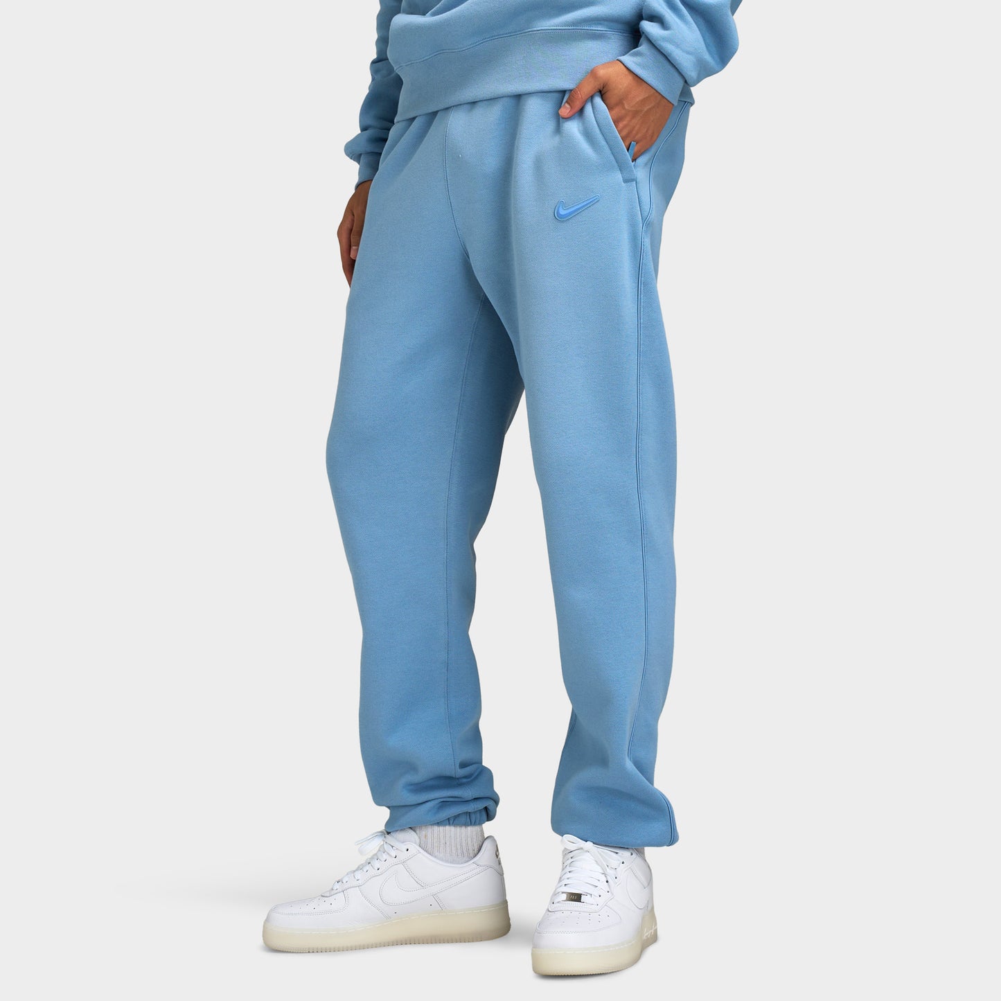 Nike NOCTA Bas de survêtement en polaire CS / Bleu travail