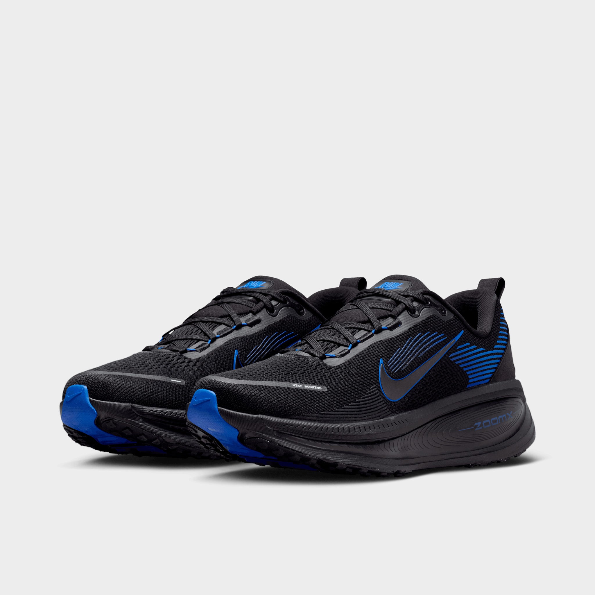 Nike Vomero 18 Black / Black - Blue – JD Sports