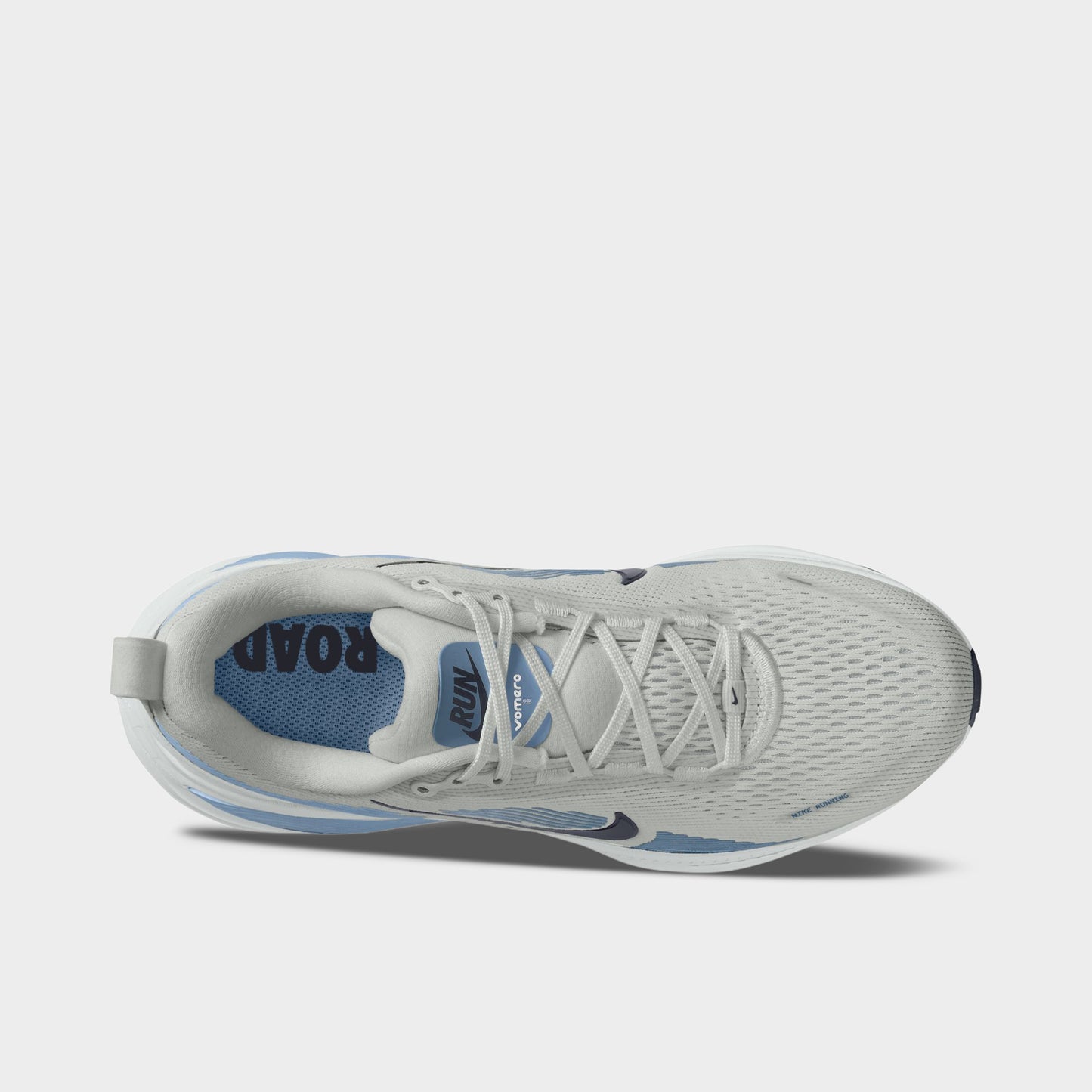 Nike Vomero 18 Gris Brume / Obsidienne Foncée - Blanc Cassé