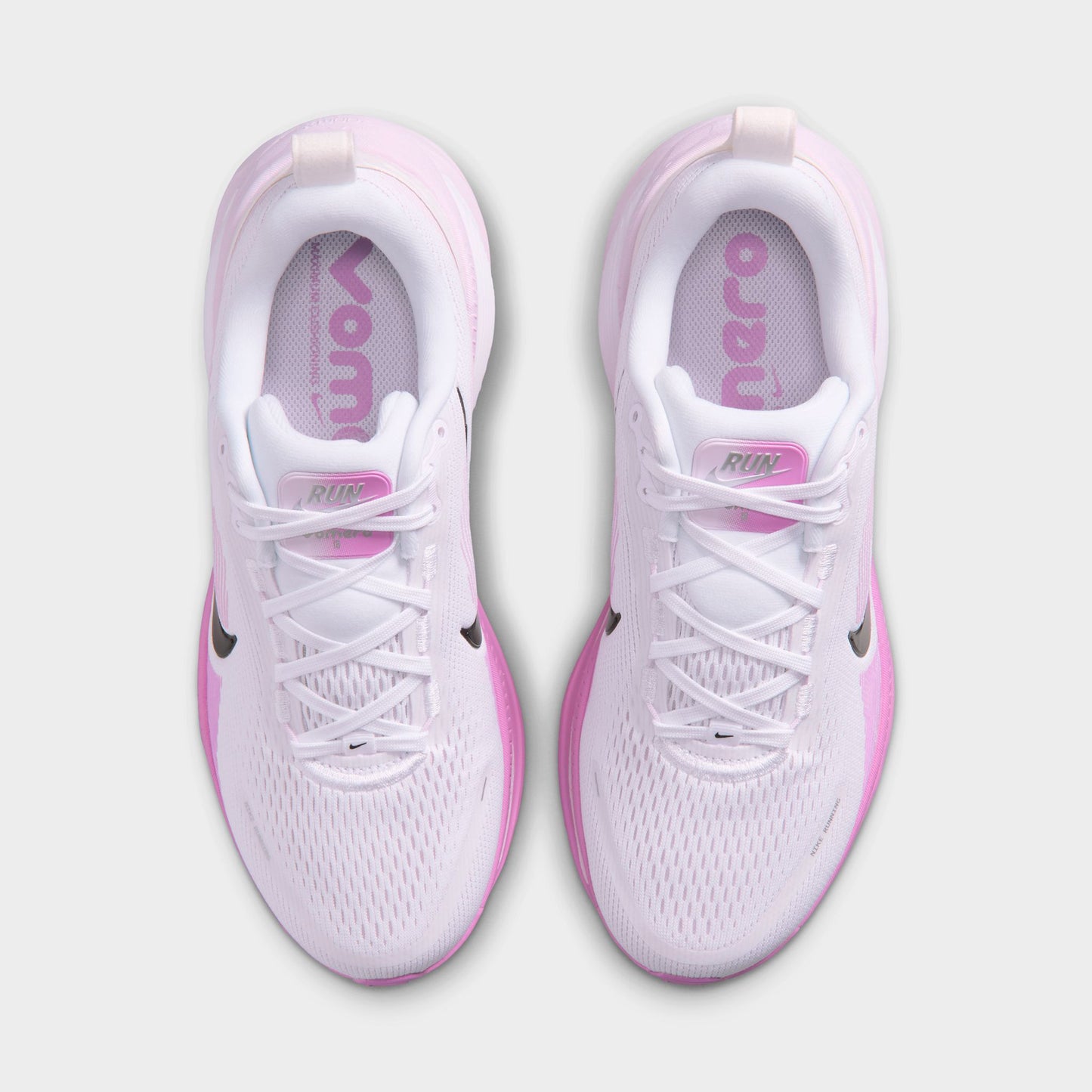 Nike Vomero 18 Femme Blanc / Noir - Lilas délavé